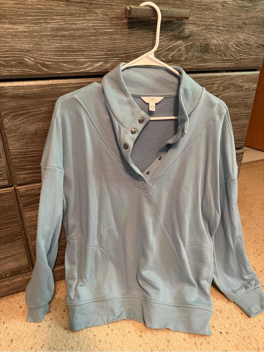 Time & Tru Henley